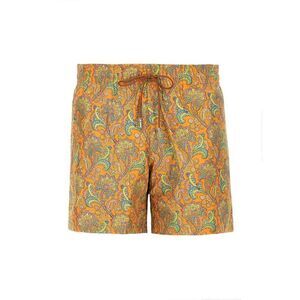 ETRO Paisley Print Swim Shorts Men ORANGE Beachwear